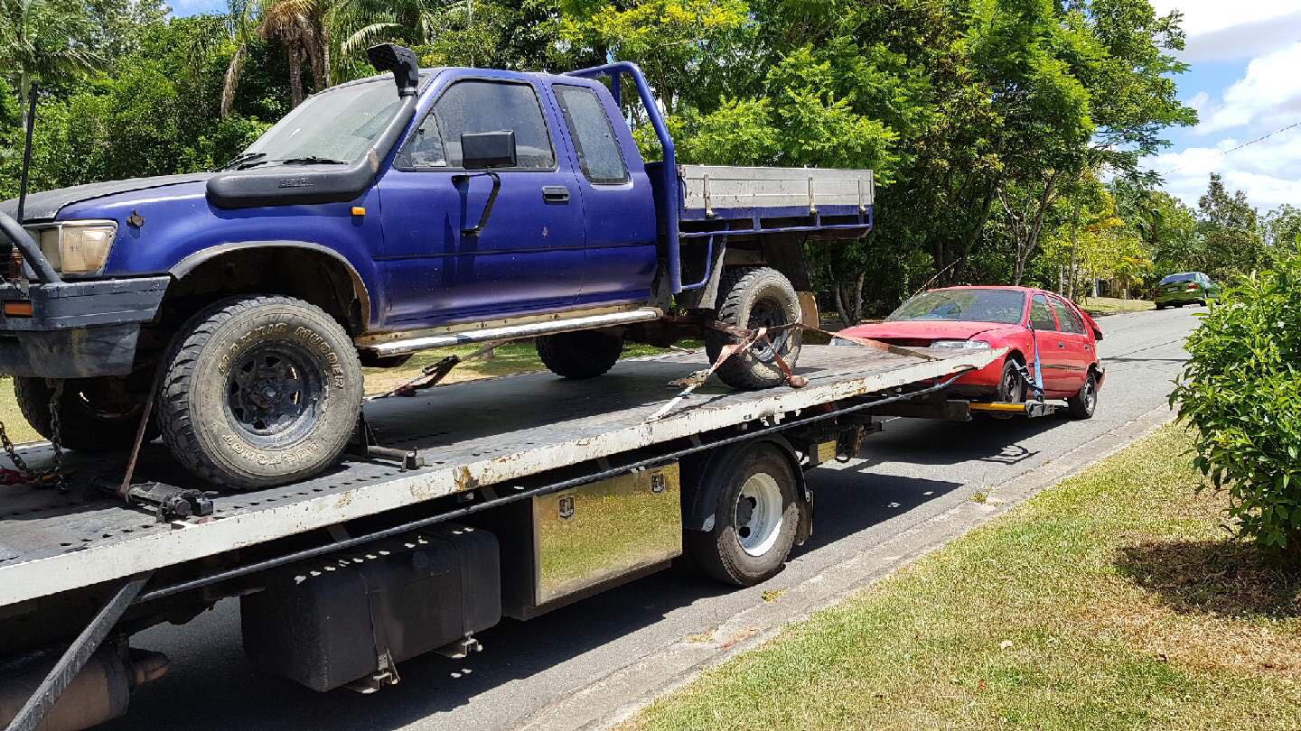 Tow truck with 4WD Sunshine Coast Cash for Car removal